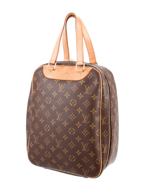 louis vuitton shoe bag vintage|Louis Vuitton excursion bag.